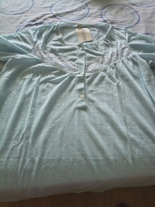 Camisón vintage azul Conexba talla única