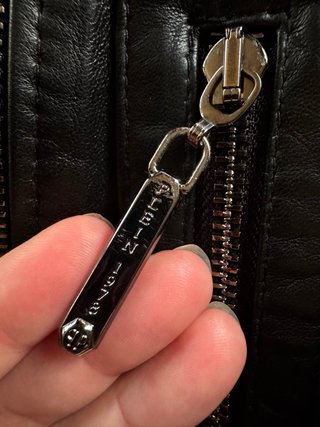Chaqueta Philipp Plein Negra Piel