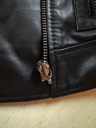 Chaqueta Philipp Plein Negra Piel