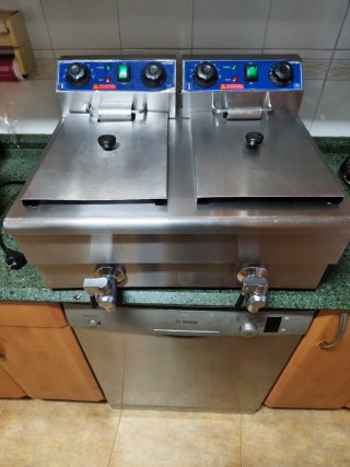 Freidora Profesional Acero Inoxidable