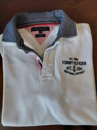 Polo Tommy Hilfiger Uomo Bianco