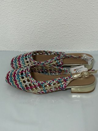 Sandalias Davinia Talla 38 Doradas Multicolor