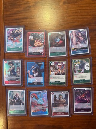 Cartas Pokémon Variadas y one piece