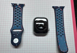 Apple Watch Series 8 41mm + Cinturino Nike Blu