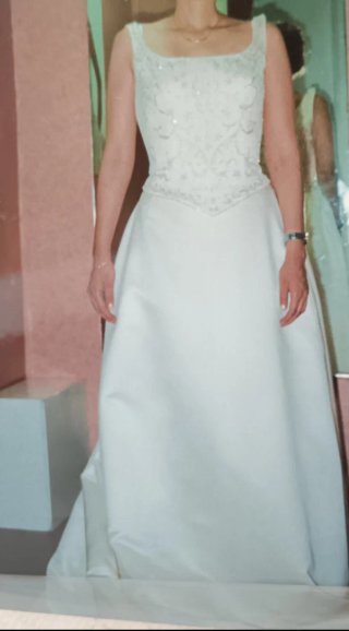 Vestido de Novia Dos Piezas color marfil