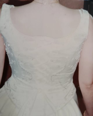 Vestido de Novia Dos Piezas color marfil