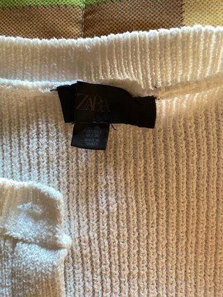Chaleco Zara Mujer Talla L Beige