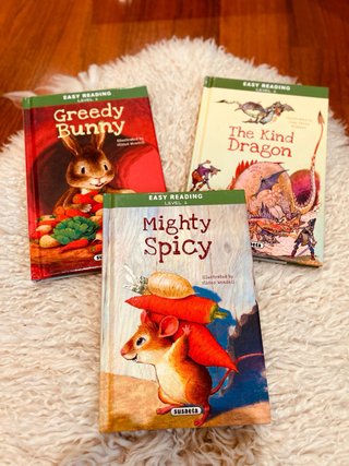 (5-8)Pack 3 libros Easy Reading | en inglés