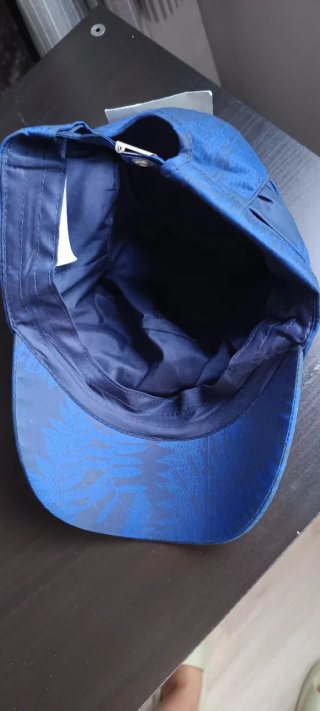 Gorra Quechua Azul Estampada