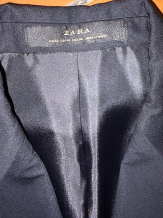 Completo abito doppiopetto Zara nero
