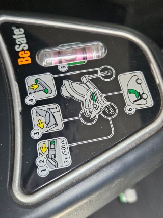 Silla coche BeSafe en perfecto estado