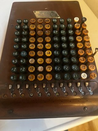 Comptometer Felt & Tarrant Modello H (1926)