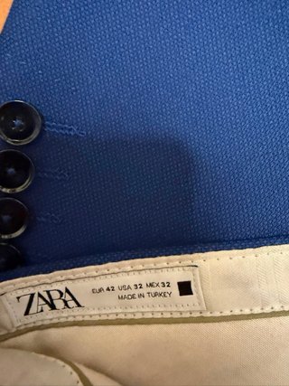 Completo Abito Zara Blu