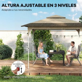 Carpa plegable 3.5x3.5m