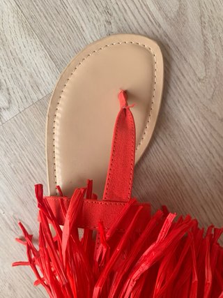 Sandalias Desigual Rojas Talla 38