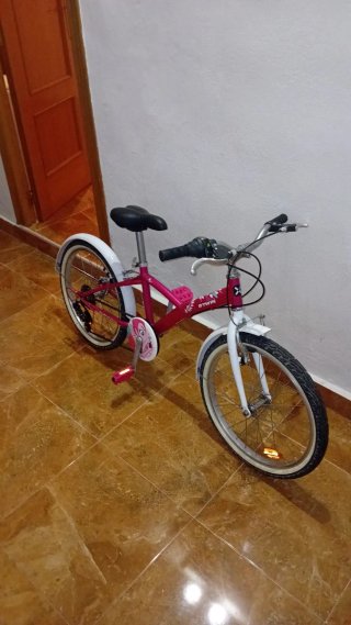 Bicicleta infantil 20 rosa