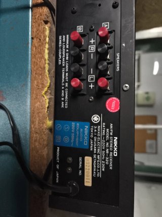 Receptor Nikko NR-320 AM/FM Stereo