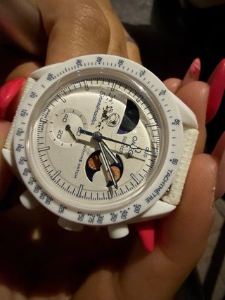 Swatch Mission to Earthphase Moonshine Gold