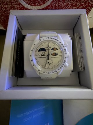 Swatch Mission to Earthphase Moonshine Gold