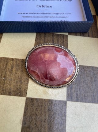 Spilla in argento 925 rosa