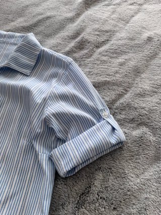 Camicia a righe vintage taglia L