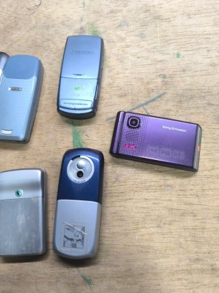 Lote 7 teléfonos móviles clásicos