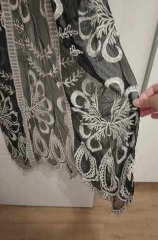 Blusón playero encajede mujer. Talla única. Nuevo