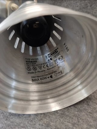 Foco metálico ikea Krämare
