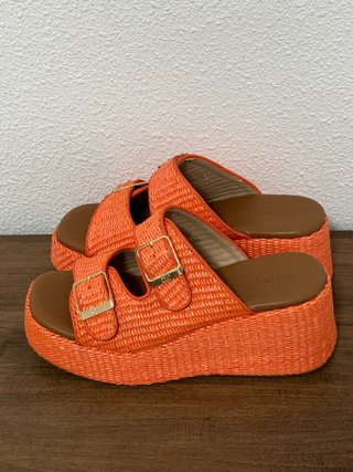Sandalias Buonarotti Naranja Talla 38