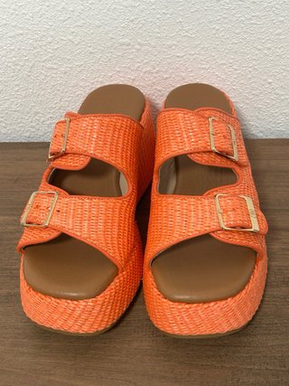 Sandalias Buonarotti Naranja Talla 38