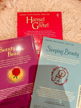 Lote 3 libros Usborne Young Reading