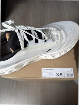 Zapatillas On Cloudmonster Blancas Talla 42
