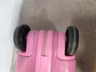 Maleta infantil trolley rosa