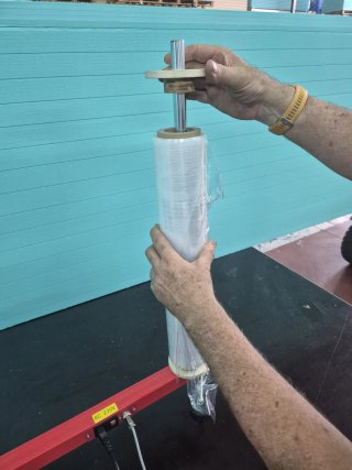 Envolvedora automatica de film retractil