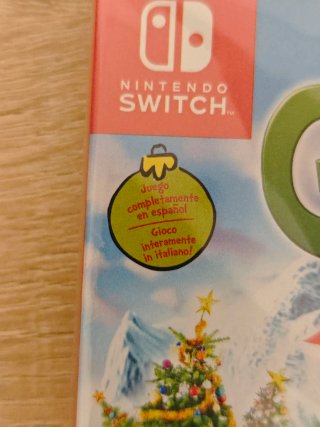 The Grinch Christmas Adventures switch NUEVO