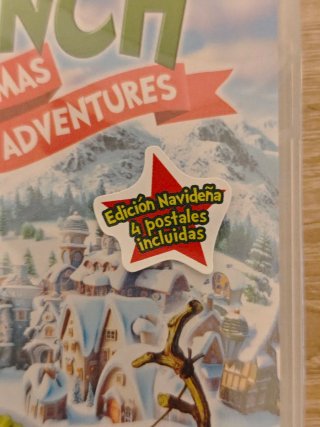The Grinch Christmas Adventures switch NUEVO