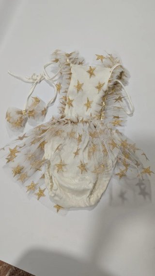 Conjunto y tocados Navidad