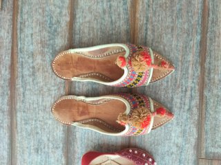 Juego de zapatillas indias