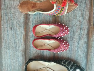 Juego de zapatillas indias