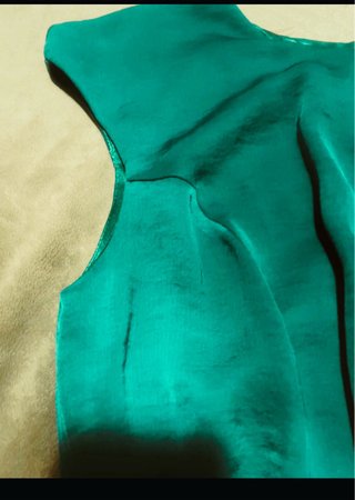 Vestido Tintoretto verde