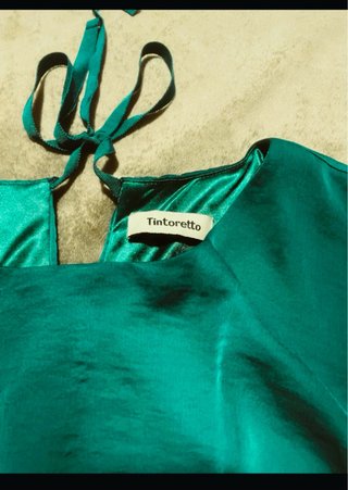 Vestido Tintoretto verde