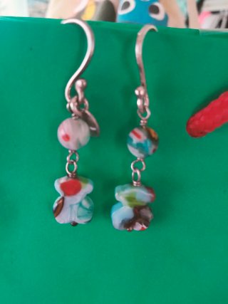 Conjunto Tous azul y multicolor