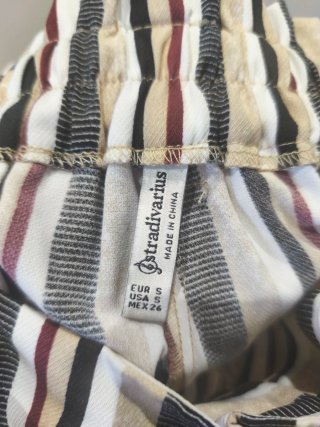 Pantalón rayas Stradivarius