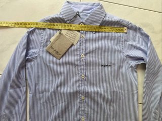 Camicia azzurra tg 8 anni bambino Byblos