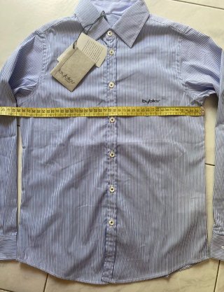 Camicia azzurra tg 8 anni bambino Byblos