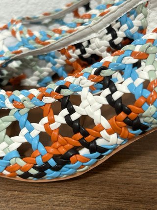 Sandalias Buonarotti Talla 40 Multicolor