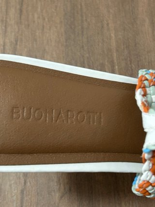 Sandalias Buonarotti Talla 40 Multicolor
