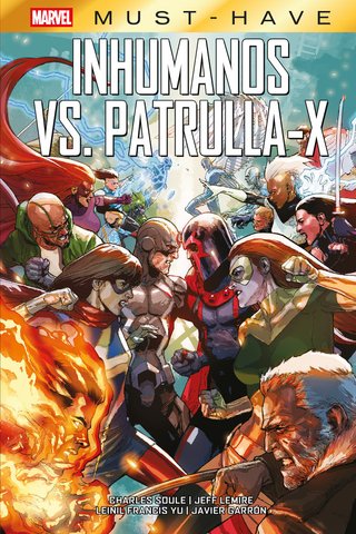 Marvel must have inhumanos vs. patrulla-x