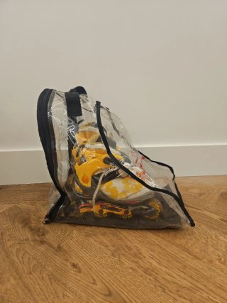 Patines infantiles amarillos