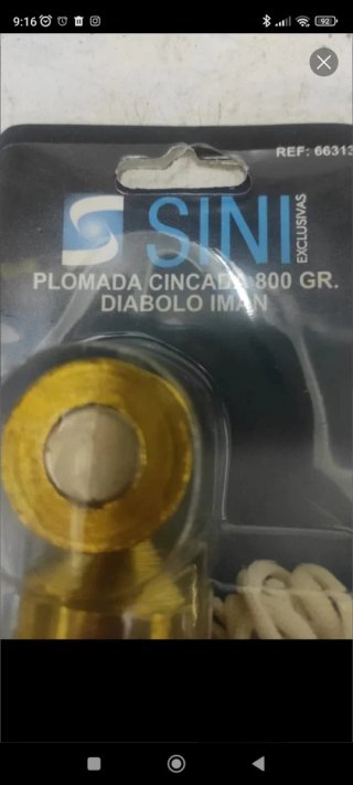 Plomada imantada 800 gr
